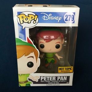 Disney Peter Pan Funko Pop #279 Hottopic Exclusive